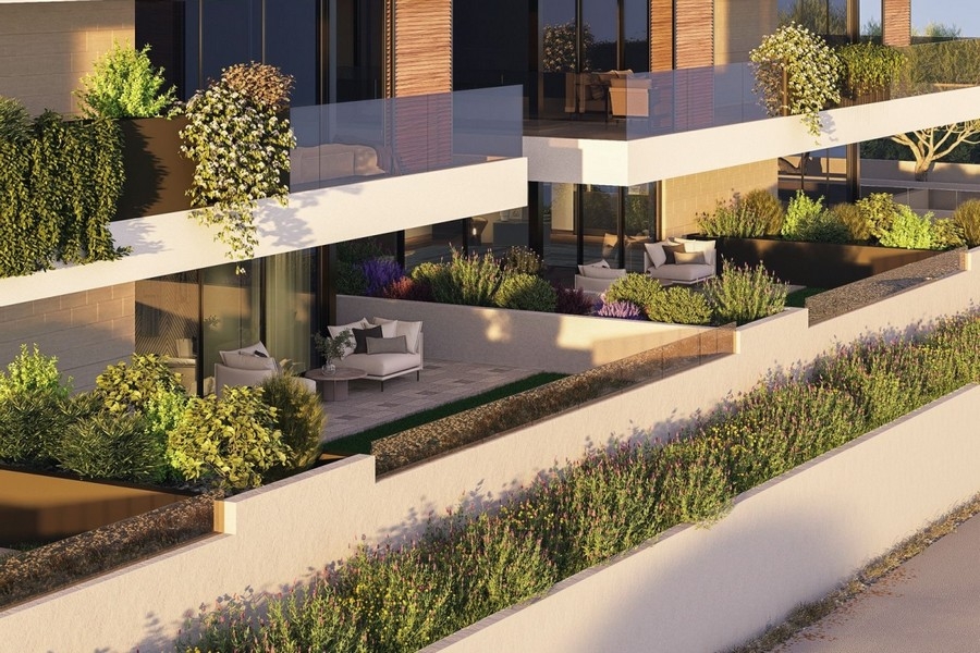Sun terrace by the sea