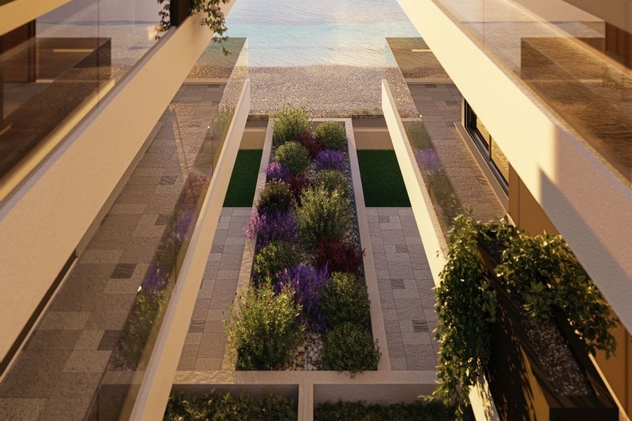 Modern residential complex by the sea Ciovo