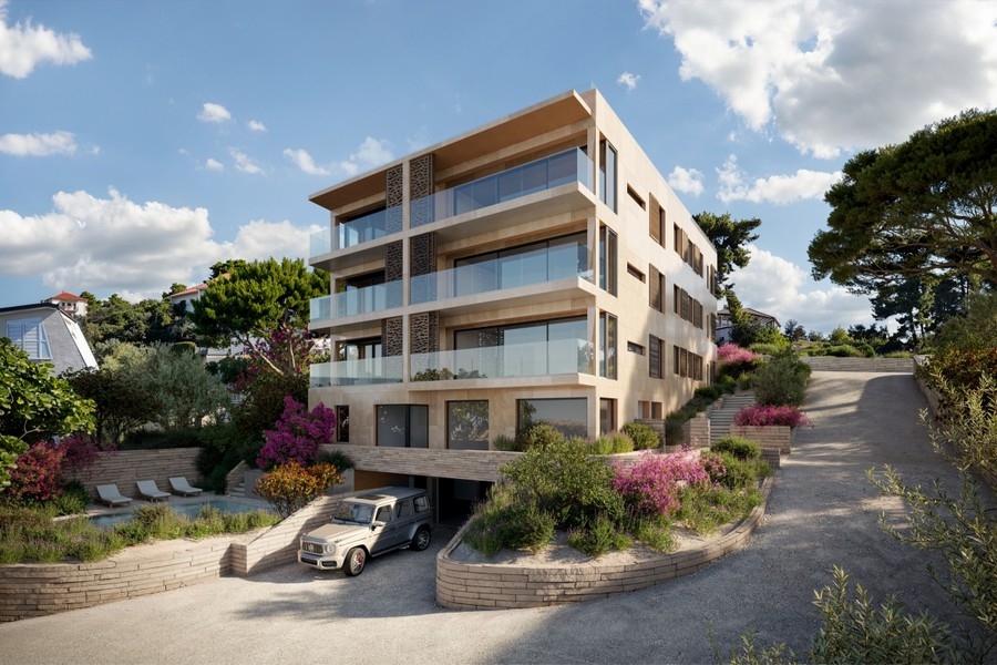 Luxury seafront apartments on Ciovo