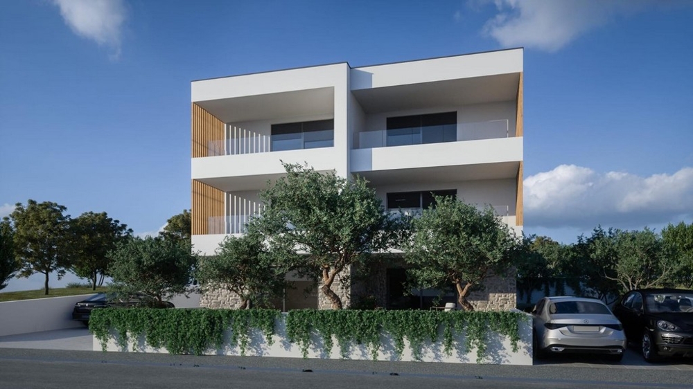 Modern new apartments in Croatia with balconies