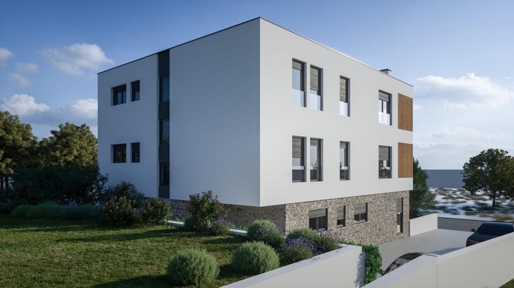 Modern residential complex near the sea in Croatia