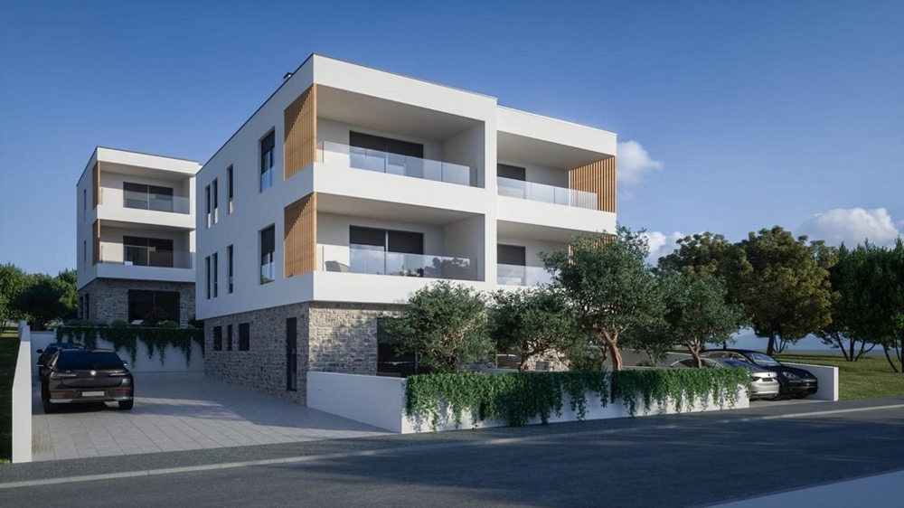 Contemporary apartment building with apartments in Dalmatia