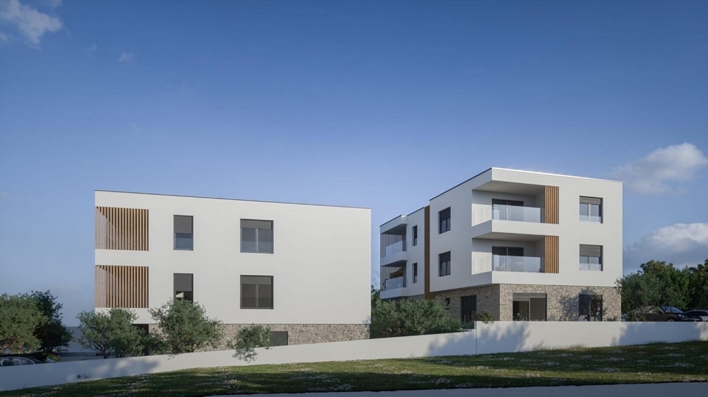 Contemporary residential buildings in a quiet location in Croatia