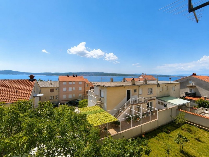 View of the sea and coast in Croatia