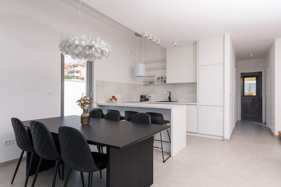 Modern kitchen with an open living concept