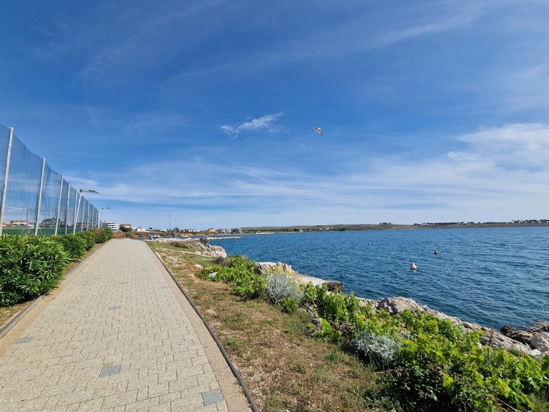 Beach location on the island of Pag in Croatia