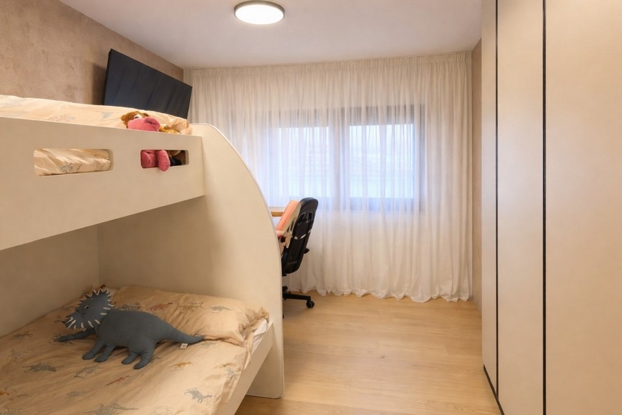 Children's room in modern apartment