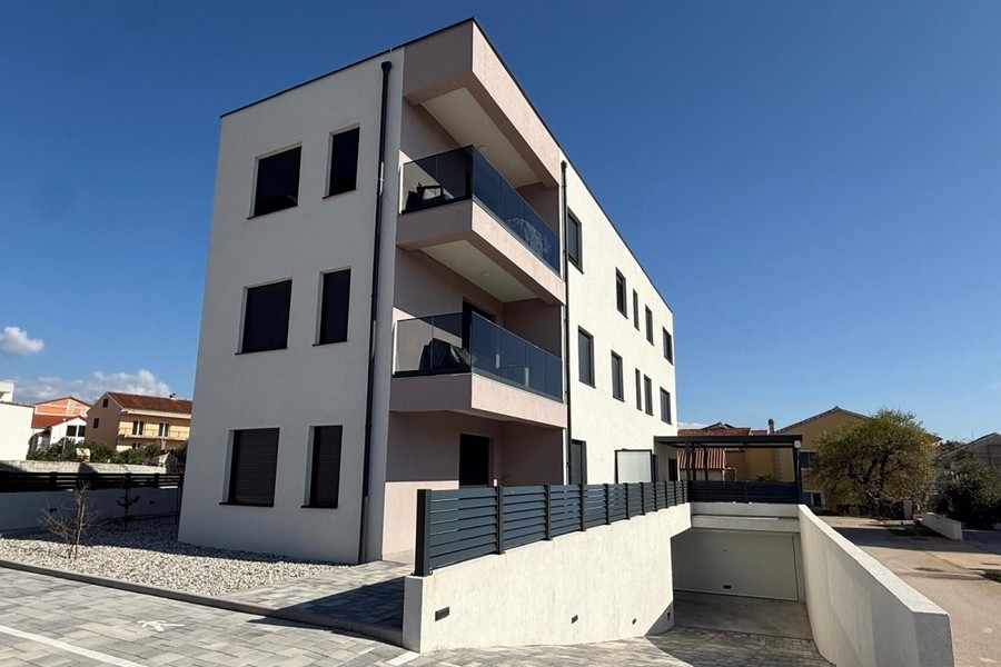 Modern residential building in Croatia