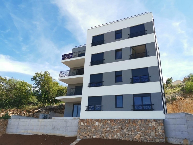 Modern apartment building in Croatia
