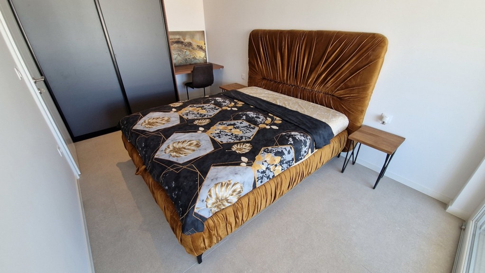 Double bedroom in the new apartment