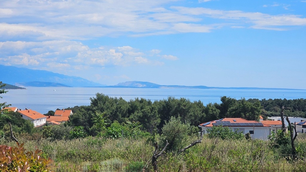 Panoramic views of the sea and the islands of Kvarner Bay