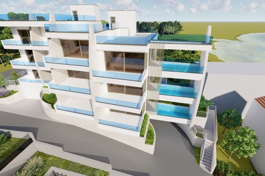 Modern new residential complex with sea views in Primosten Croatia