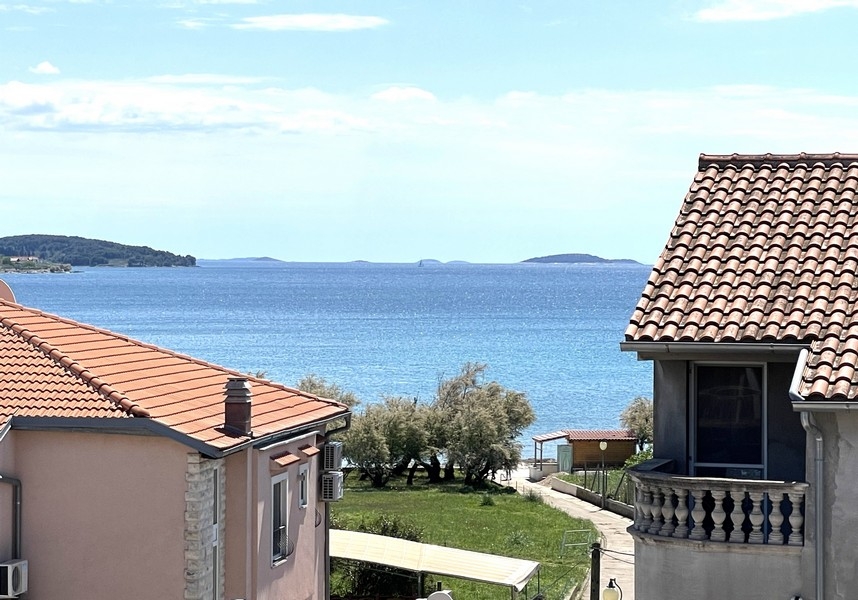 Sea view of the Adriatic near Vodice