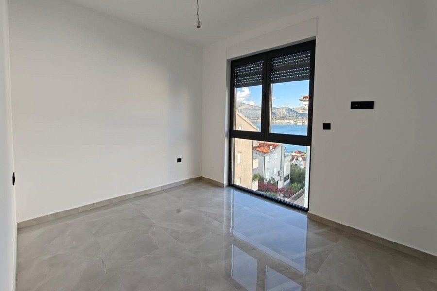 Bright room with window in Croatia