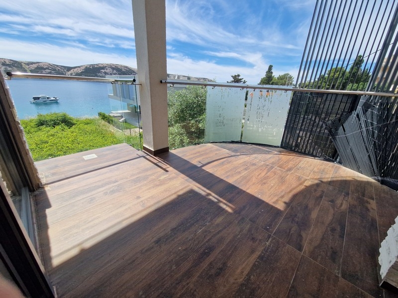 Balcony overlooking the sea