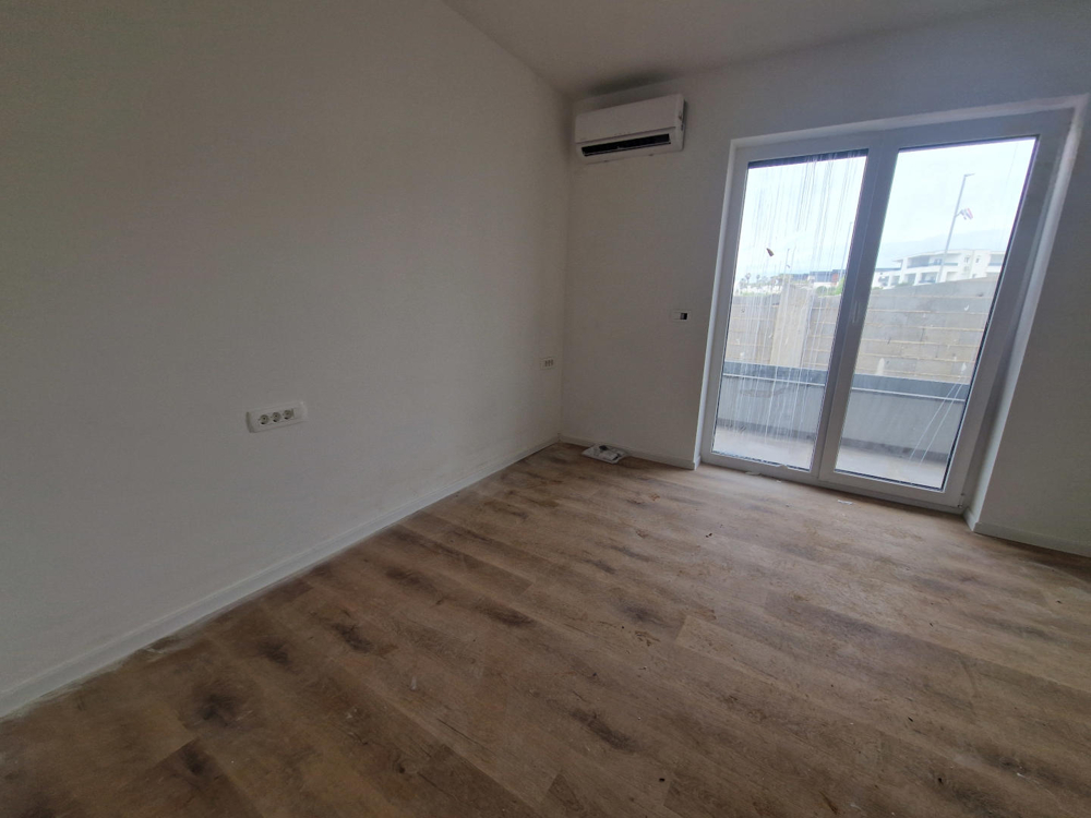 Bedroom with air conditioning
