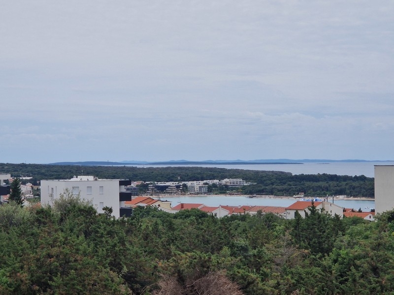 Panoramic view of Novalja Bay