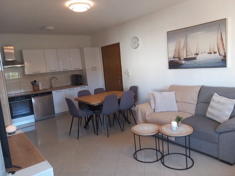Living room with balcony access