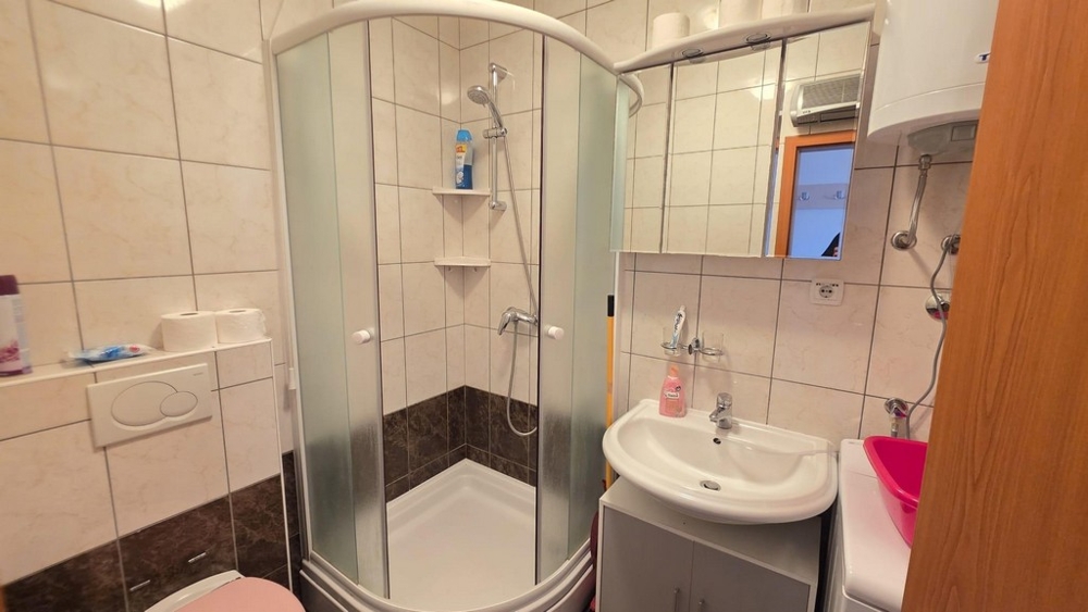 Bathroom with shower in Croatia