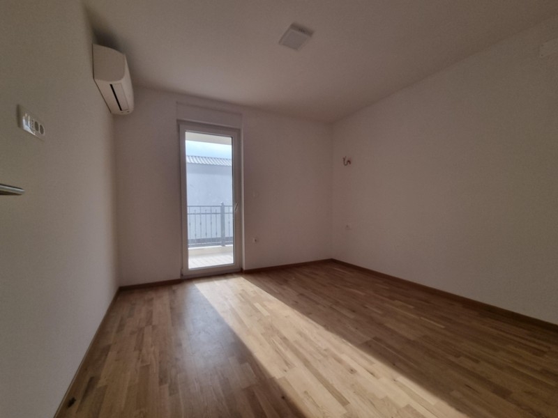 Bedroom of the new apartment in Njivice on Krk
