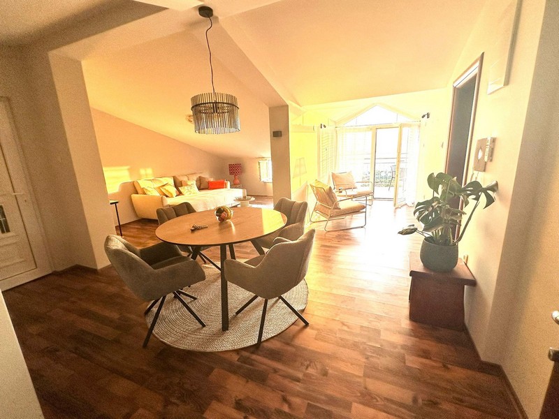 Open living area with access to the balcony