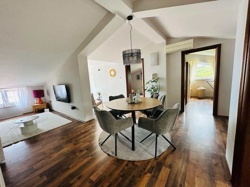 Living area of ​​the apartment in Crikvenica Croatia