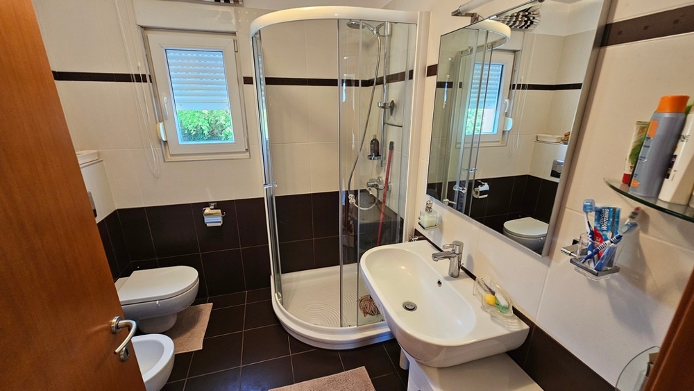 Bathroom with shower in Croatia