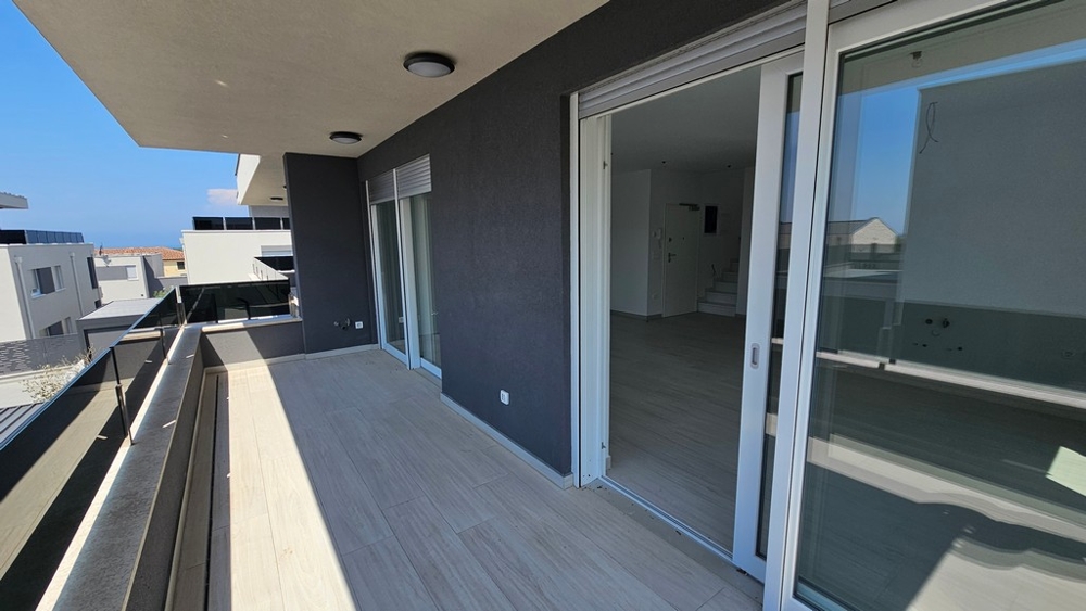 Terrace with sea views on the penthouse