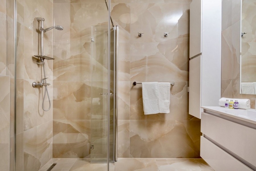 Bathroom with shower