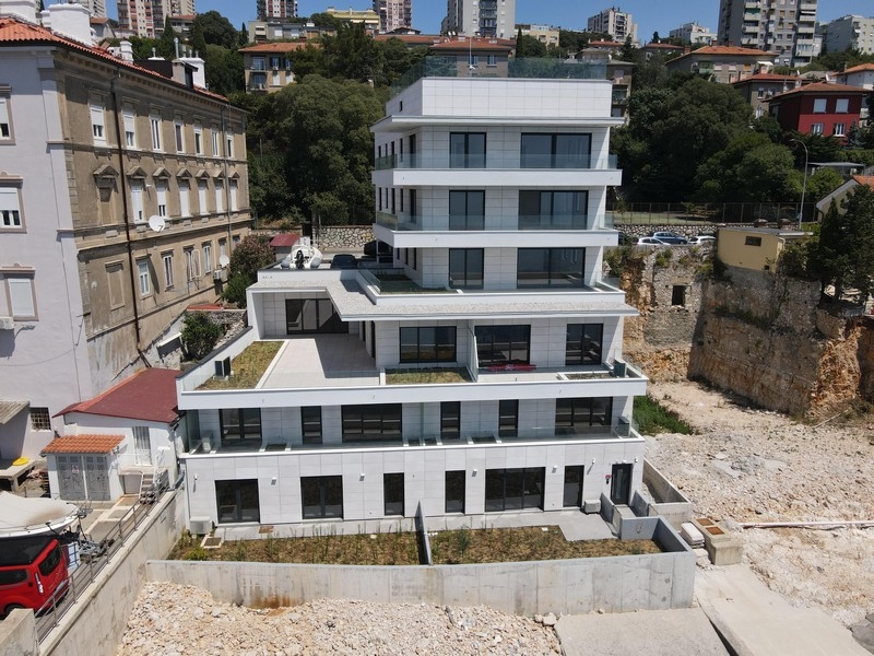 Exterior view of the new building in Rijeka