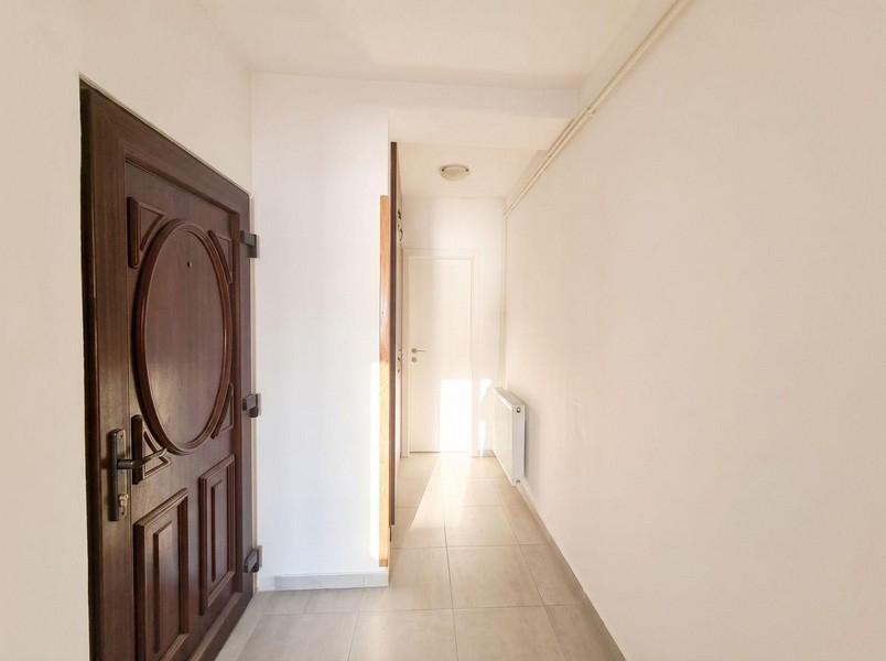 Hallway with entrance door