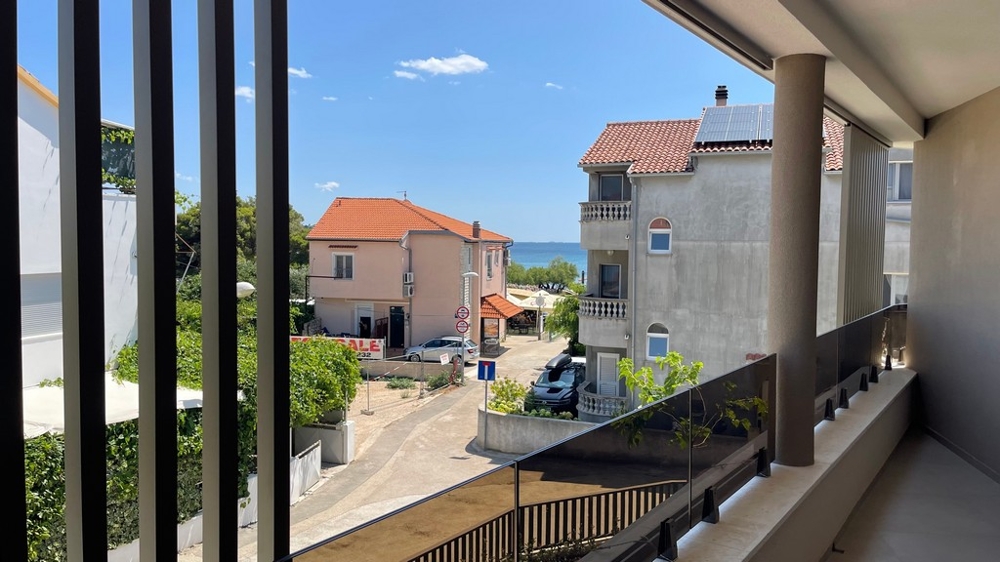 View from the terrace towards the sea