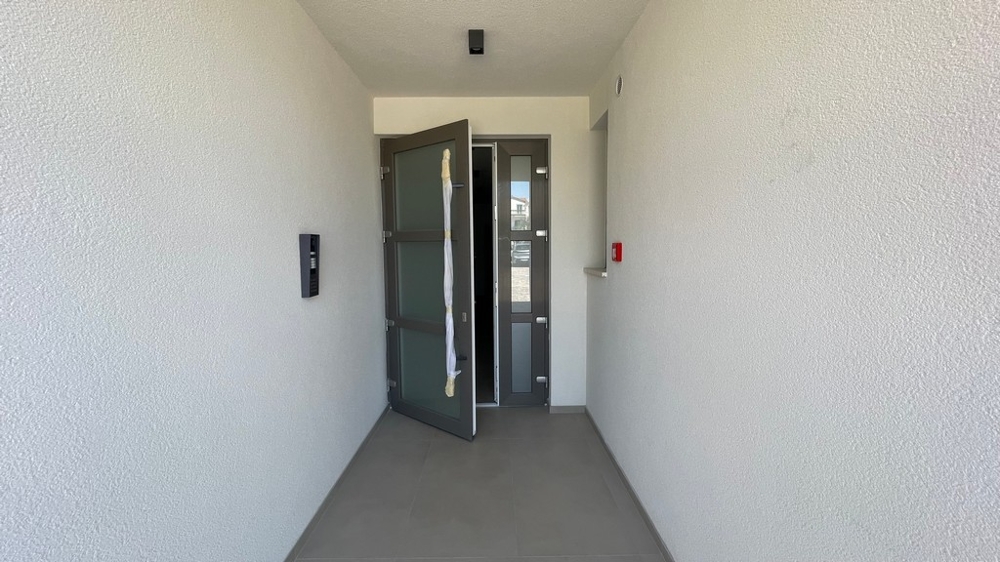 Entrance area of ​​the residential building