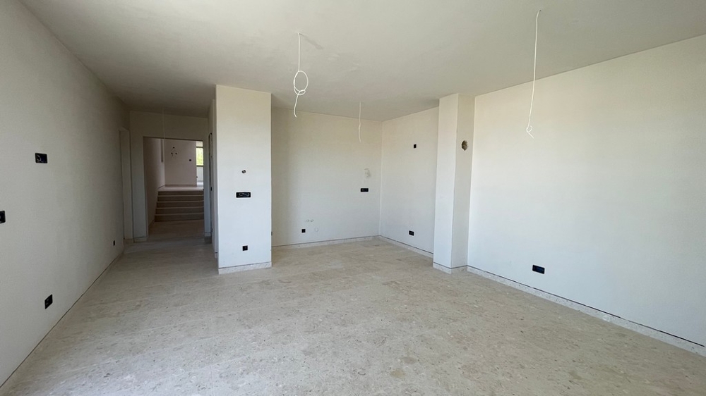 Bright living area with large windows, new apartment Tribunj - A4109