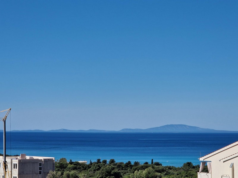 Sea view from the apartment in Novalja