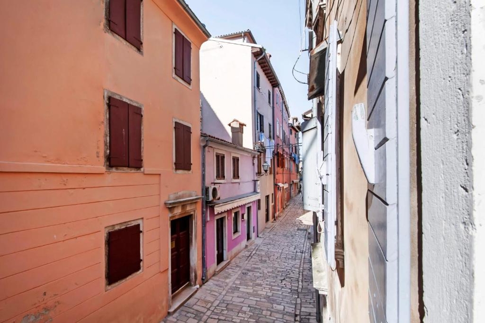 Alley in the old town of Rovinj