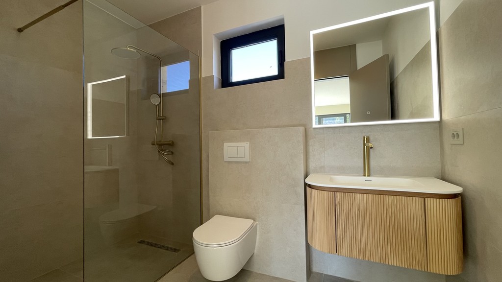 Second bathroom with shower
