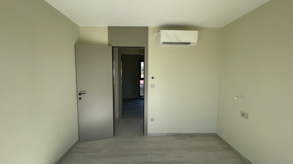 Bedroom with air conditioning