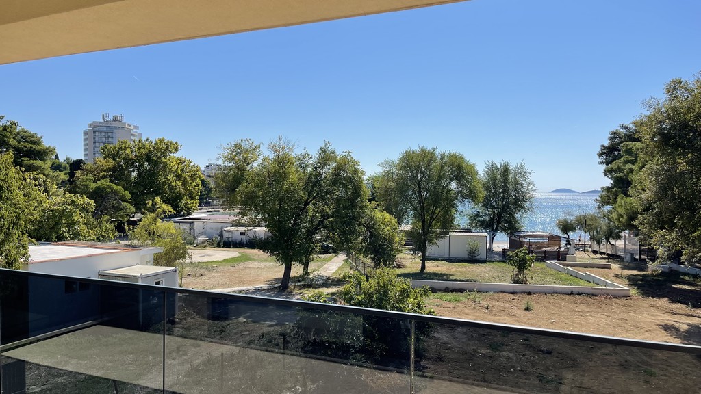 Sea views from the terrace on the first floor