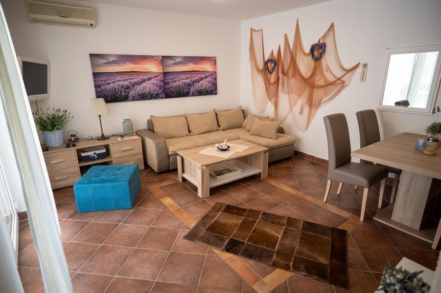 Living room with sofa