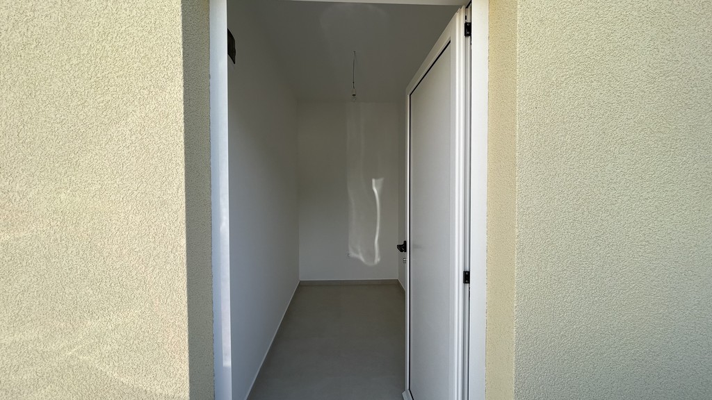 Storage room with access door
