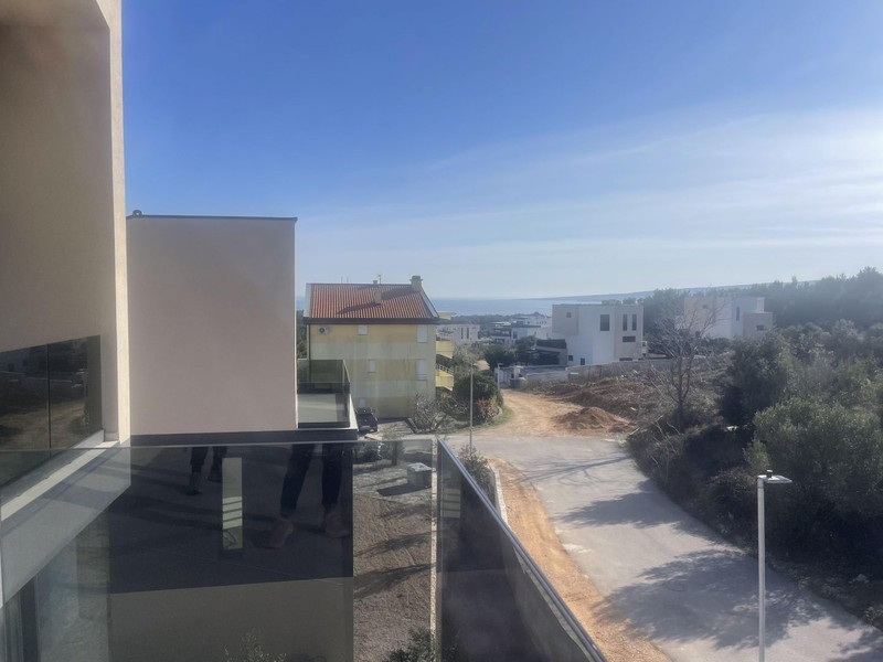 View from the upper terrace towards the sea