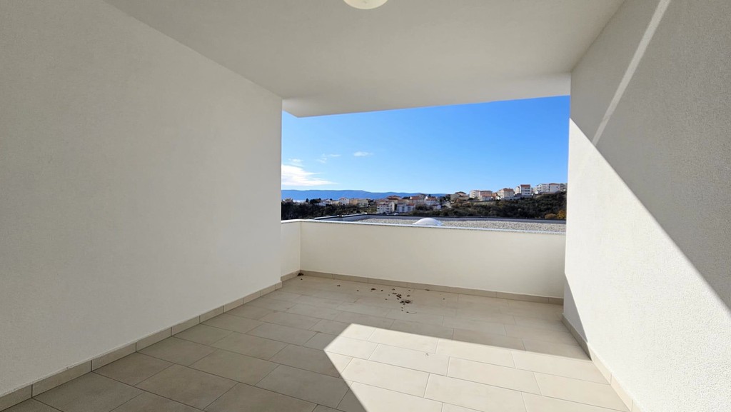 Covered loggia of the apartment