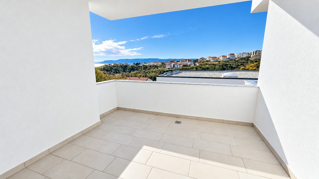 Loggia with view