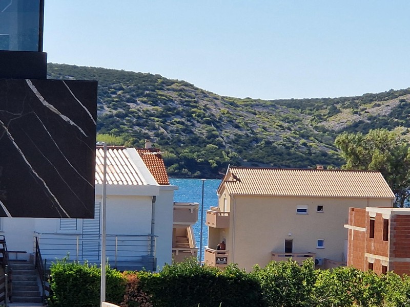 View from the building over the bay of Stara Novalja