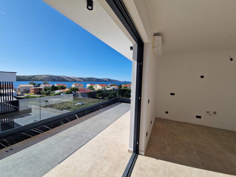 Loggia with a view of the sea