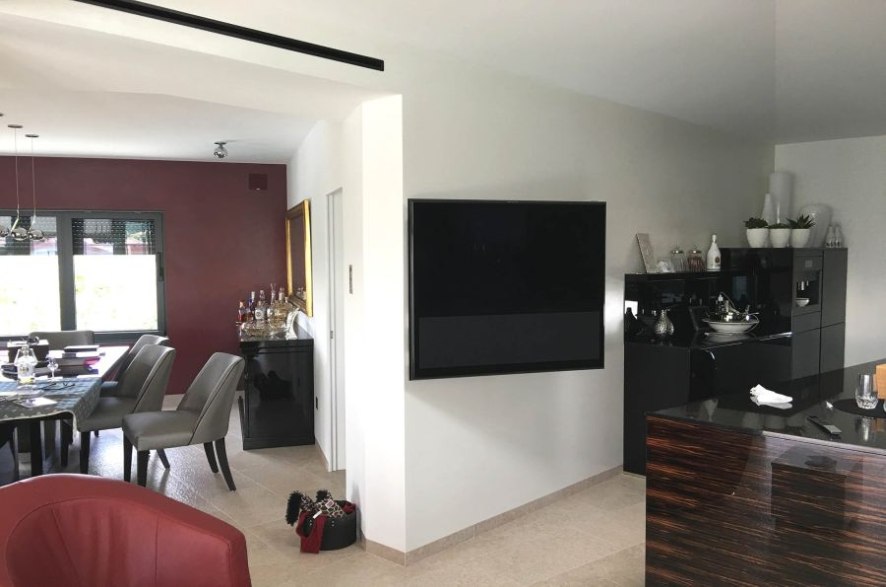 Living and dining area of ​​property A824.