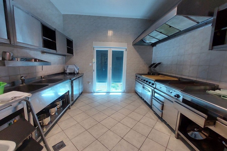 Professional catering kitchen