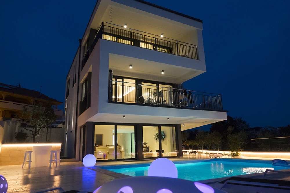 New luxury villa for sale on the island of Krk in Croatia.