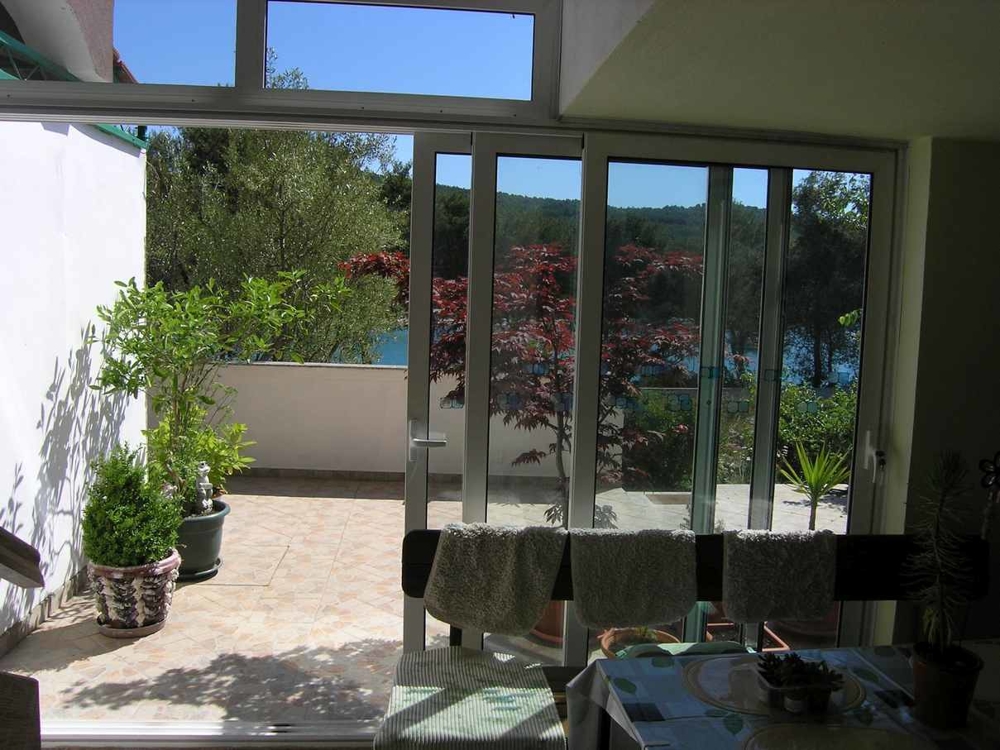 Sea view of property H1094 on Ugljan in Croatia.